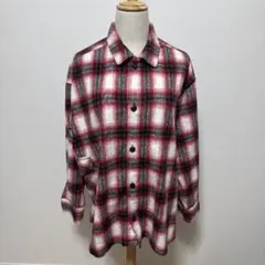 Give Re collection起毛シャツジャケット