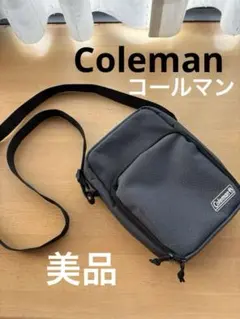 Coleman［コールマン］じゃばらポケット付き ショルダーバッグ