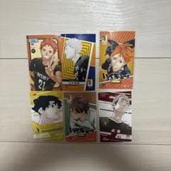 ハイキュー 及川　日向　宮治　佐久早　ジャンプショップ限定 ミニブロマイド