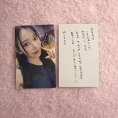 lesserafim サクラ unforgiven weverse トレカ 封入