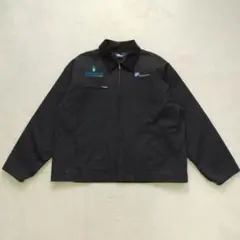 USA製　SPORTMASTER 黒　ジャケット　古着 80s 80年代 アウター 白 ホワイト 黒 ブラック アメリカ製