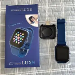 Smart Watch LUXE ネイビー 本体