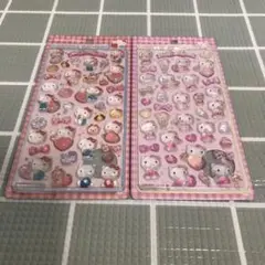 サンリオ　ハローキティ　ボンボンドロップシール