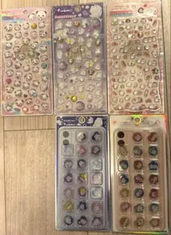 カミオジャパン ジュエルプチドロップステッカー おはじきシール セット 正規品