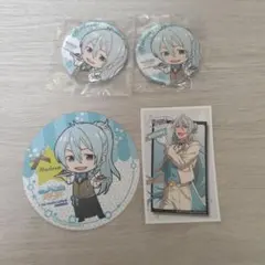 fine　日々樹渉 缶バッジ とステッカーセット