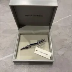 mila schon ネクタイピン シルバー/ブルー