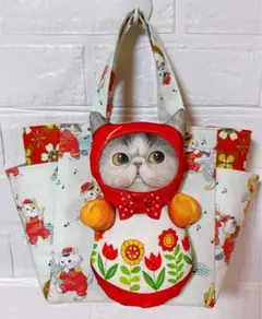 コヤンイサムチョン マンドゥ ハンドメイド トートバッグ