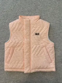 モンミミ monmimiピンク ベスト 【リvest 】S(95相当)