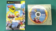 希少 海外版 XBOX用ソフト The Simpsons Hit & Run