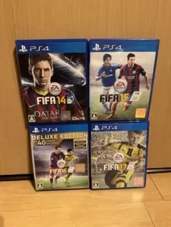 PS4 FIFA ゲーム4本セット　FIFA14.15.16.17