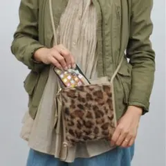 新品MOUSSY フリンジポシェット & 花柄ポーチセットノベルティ 