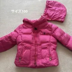 Ralph Lauren ピンク ダウンコート 3T