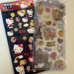 ま*️様 正規品 キティデニムシール、サンリオキャラクター ドロップジュエリーシ