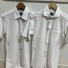 スーツセレクトワイシャツ半袖2枚セット