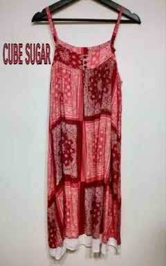 CUBE SUGAR キャミソールワンピース