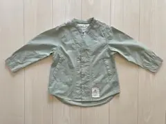 SOLBOIS ソルボワ 長袖シャツ 100cm ミントグリーン