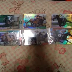 競馬 サイン入りトレーディングカード 6枚セット