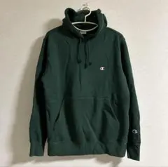 美品 チャンピオン パーカー 緑 グリーン M