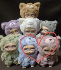 sleeples guumpipi グランピピ　ピンク　ブルー　2個セット