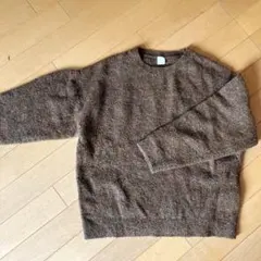 ブラウン系 セーター 長袖