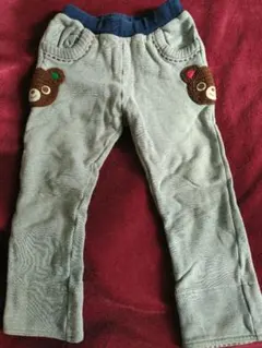 ミキハウス　編みぐるみ　スウェットパンツ　100
