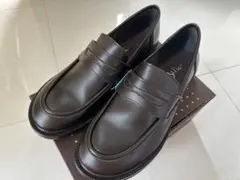 【新品未使用】Belle&Sofa コインローファー 25.5cm 幅狭 特注