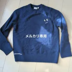 UNIQLO アニヤ　ネイビー セーター 160