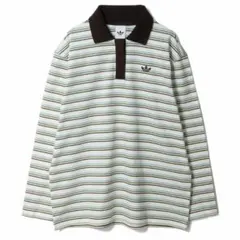 STRIPED OVZD LS POLO SHIRTのサムネイル