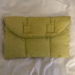 パソコンケース・タブレットケース 392plus m イエロー チェック