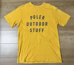 POLER OUTDOOR STUFF Tシャツ イエロー Sサイズのサムネイル
