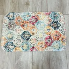 玄関マット 室内用 おしゃれ ペルシャ柄 北欧 ラグ カーペット T10-1