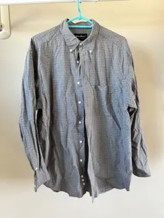 Eddie Bauer チェック柄 長袖シャツ M