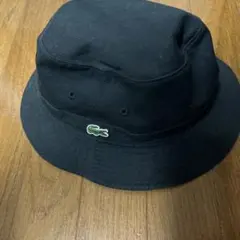 LACOSTE ブラック バケットハットのサムネイル