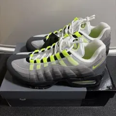 タグ付き エアマックス95 ネオンイエロー ウィメンズ28cm