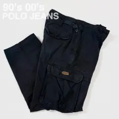 90's 00's POLO JEANS ポロジーンズ ミリタリーカーゴパンツのサムネイル
