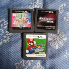 NintendoDSソフト3枚