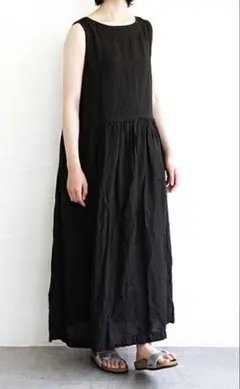 ARMEN アーメン　 ロング　ワンピース　リネンのサムネイル