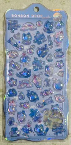 クーリア　正規品　オーロラシリーズ　そらねこ　ボンボンドロップシール