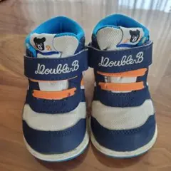 MIKI HOUSE DOUBLE B キッズスニーカー14cm
