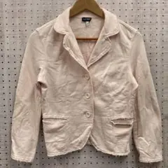 00s 古着ARMANI JEANS アンコン スウェット テーラードジャケットのサムネイル
