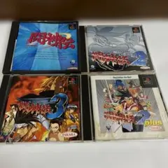 闘神伝シリーズ 4本セット　PS1ソフト