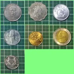 1*o様 金貨？？タイの旧貨幣・現行貨幣セットです(⌒▽⌒) 1*o様 金貨？？タイの旧貨幣・現行貨幣コインセットです