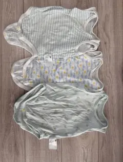 ベビー肌着3点セット（メッシュ）