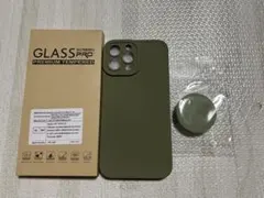 iPhone 13ProMax ケース＆保護フィルム＆スマホリング3点セット