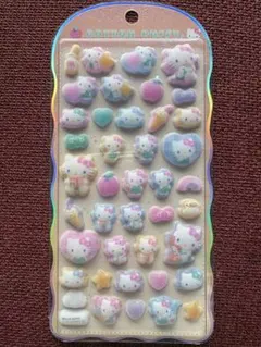 正規品！！ハローキティ コットンパフィーシール