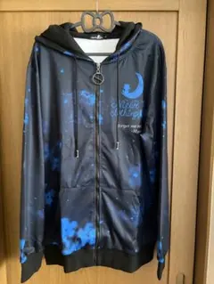 NieR clothing 宇宙模様 フード付きパーカー