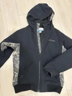 Columbia フード付きジャケット Lサイズ ブラック