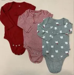 ベビーギャップ　ロンパース 3枚セット 60センチ　3-6マンス　まとめ売り