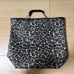 レイビームス　レオパード　ハンドルバッグ