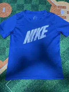 NIKE DRI-FIT 青 Tシャツ S